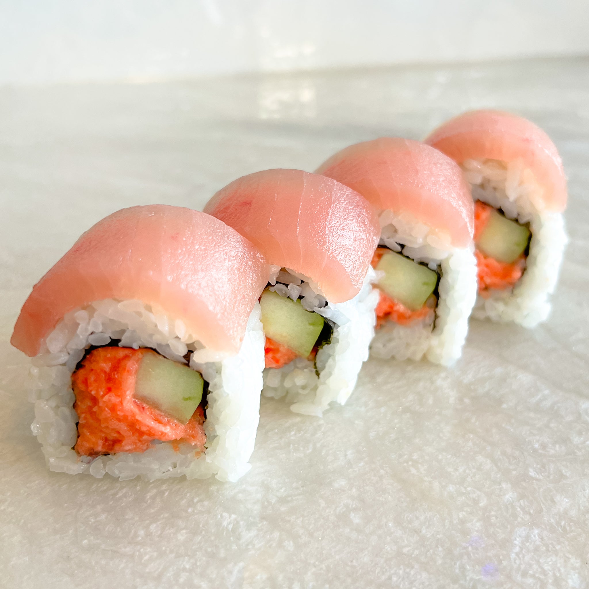 Albacore \u0026 Spicy Tuna Roll (4pc) | sushimac, image size:2048x2048
